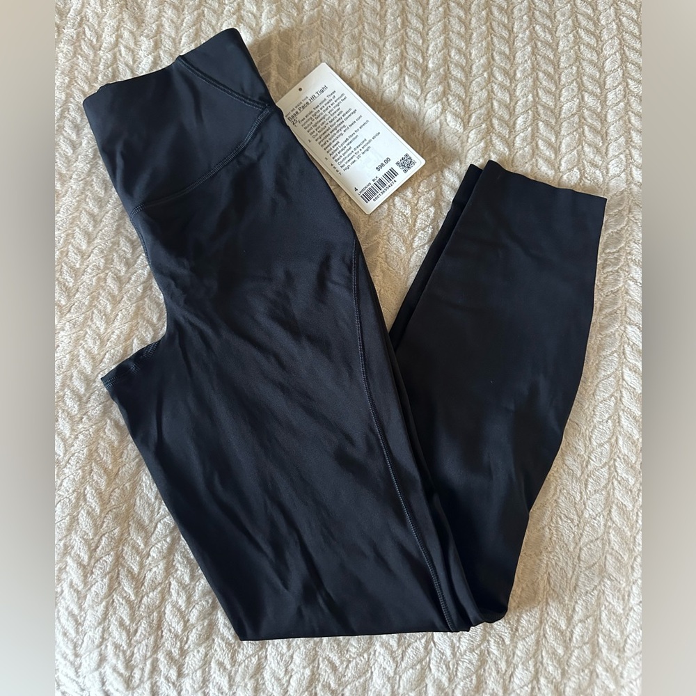 Lululemon base paste leggings black size 4